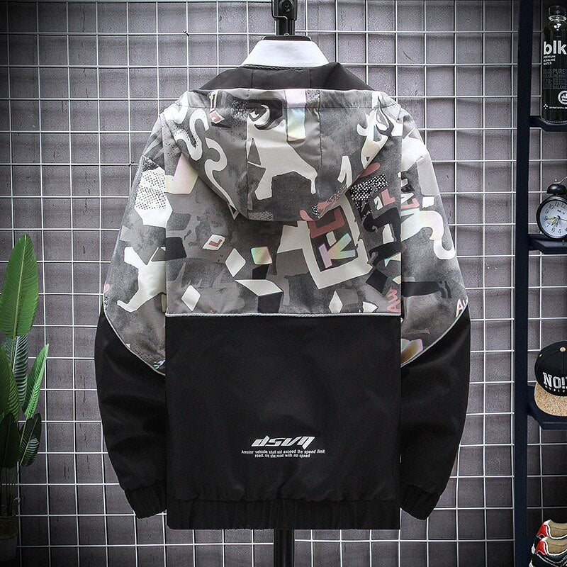 Arkon Moonrock Men's Reflective Hooded Jacket