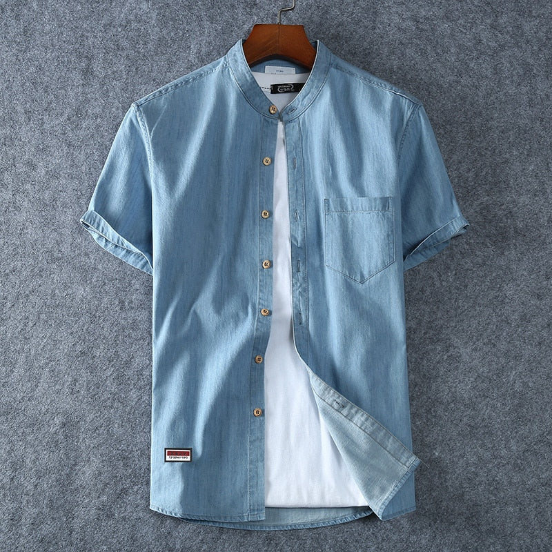 Camisa de ganga para homem Arkon Lisbon