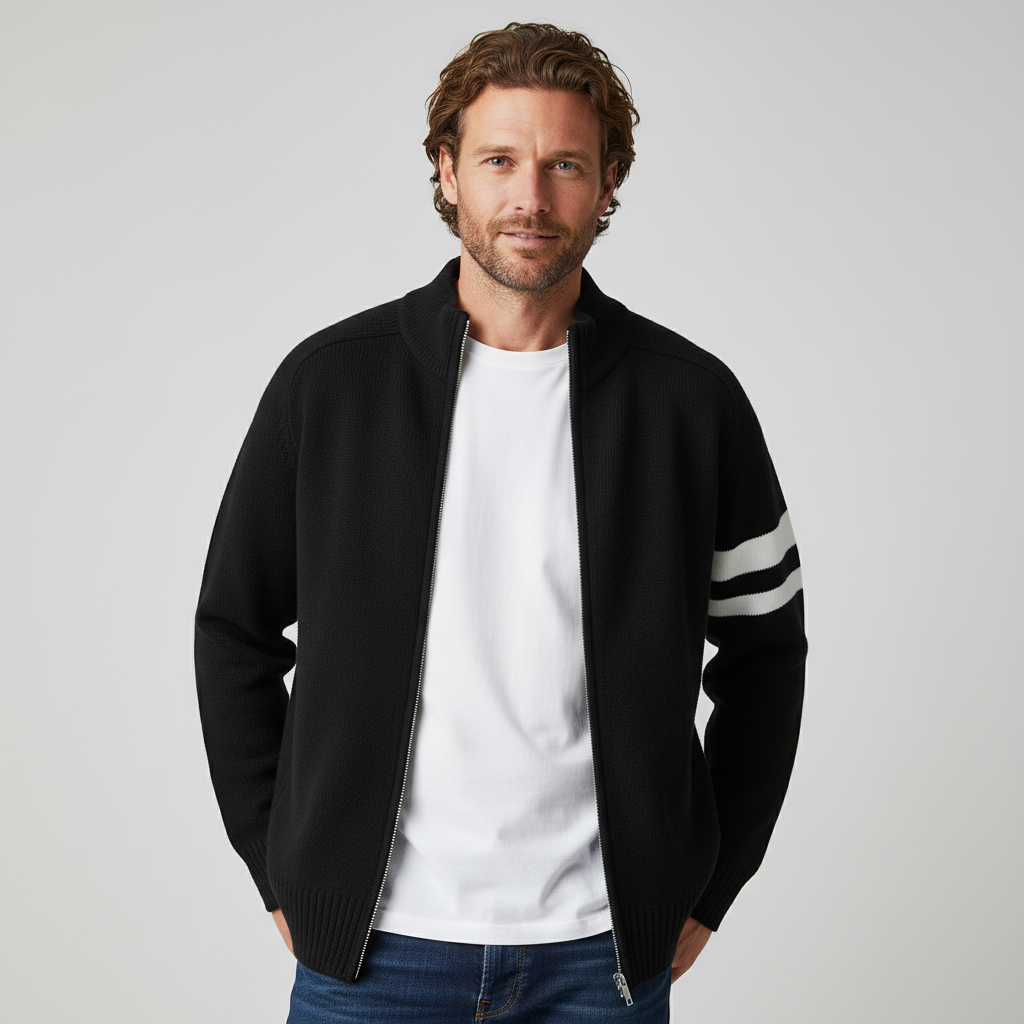 Arkon Knit Zip Sweater