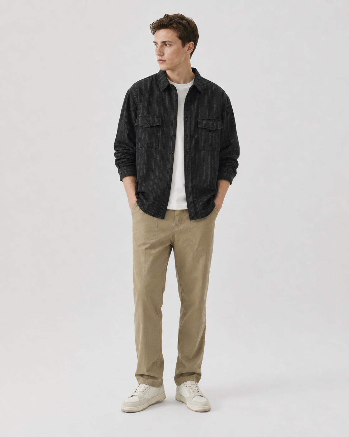 Arkon ανάγλυφο overshirt με κουμπιά
