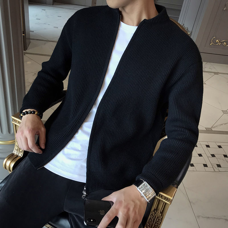 Cardigan classique en maille pour homme Arkon