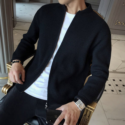 Cardigan classique en maille pour homme Arkon