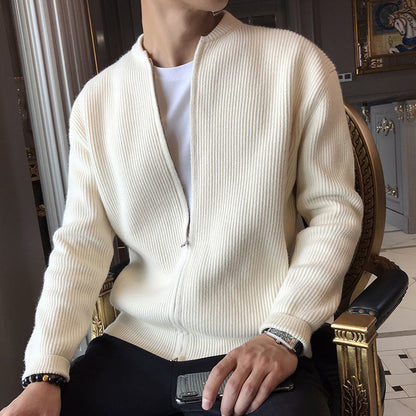 Cardigan classique en maille pour homme Arkon