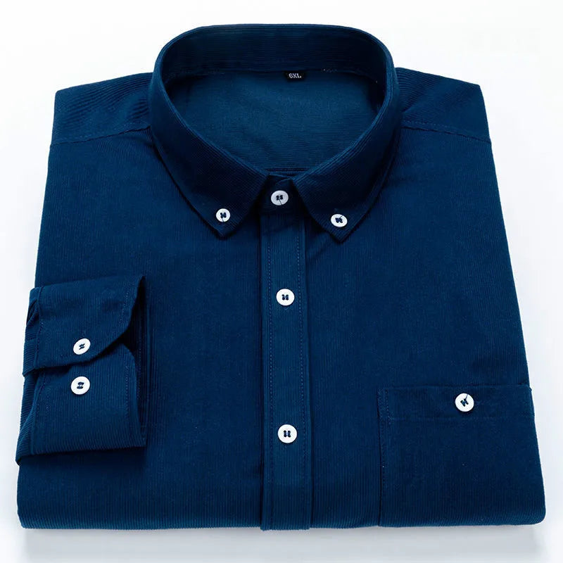 Arkon Andrea Boscoli Corduroy Button Up Shirt