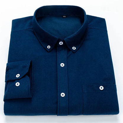 Arkon Andrea Boscoli Corduroy Button Up Shirt