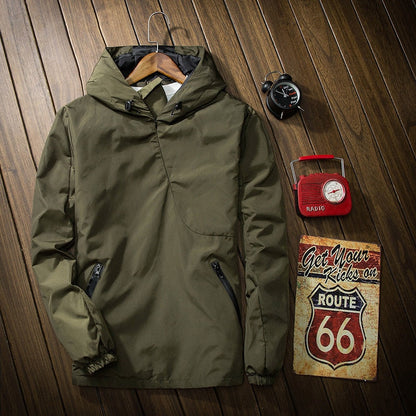 Arkon Roger Men's Windbreaker Hoodie