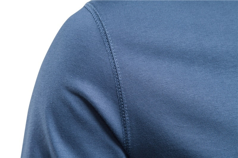 Arkon Ανδρικό T-shirt με μακριά μανίκια και λαιμόκοψη Henley