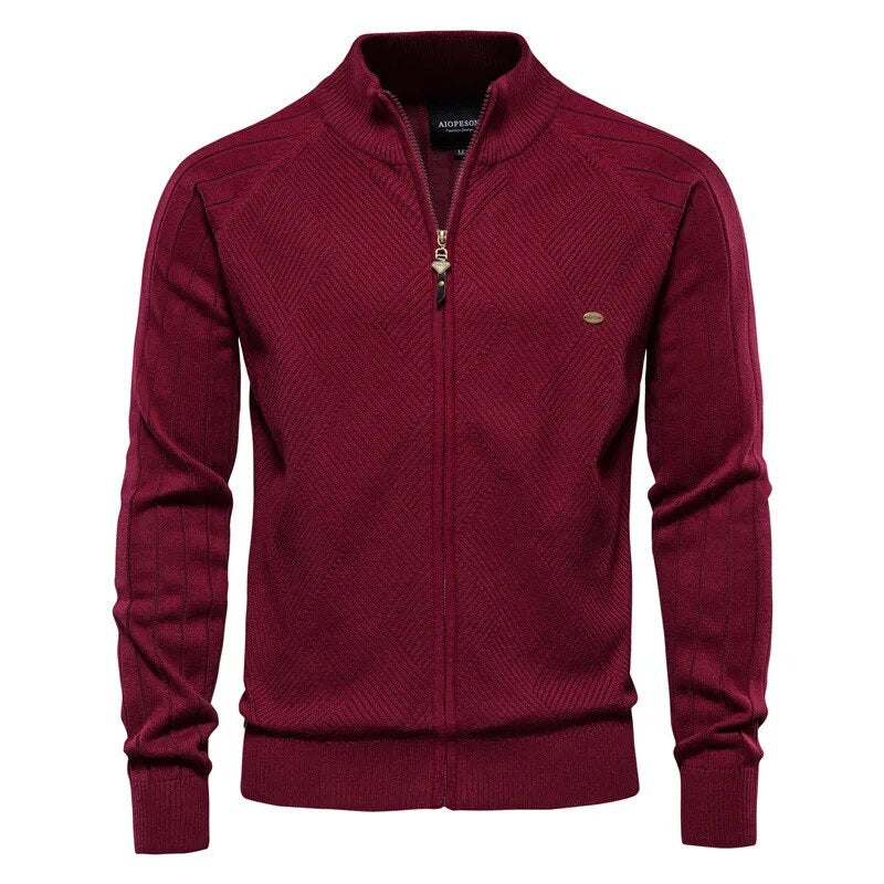 Arkon Gentlemen's Knit Zip Cardigan