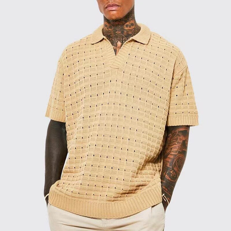 Polo tricoté pour homme Arkon Giovani