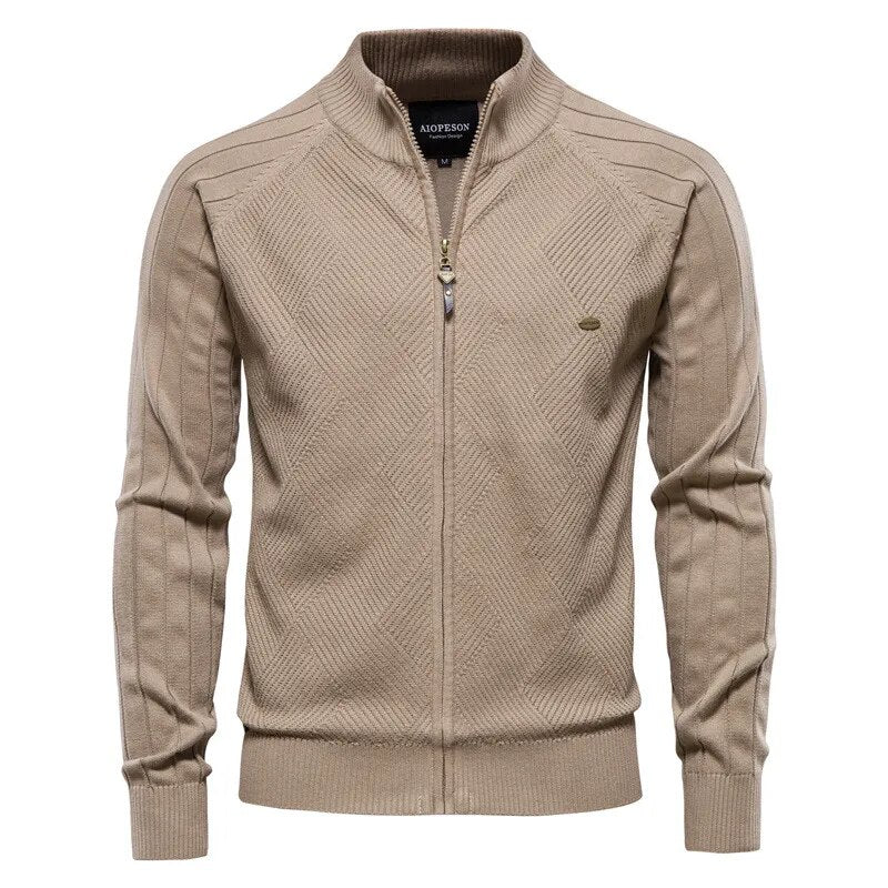 Arkon Gentlemen's Knit Zip Cardigan