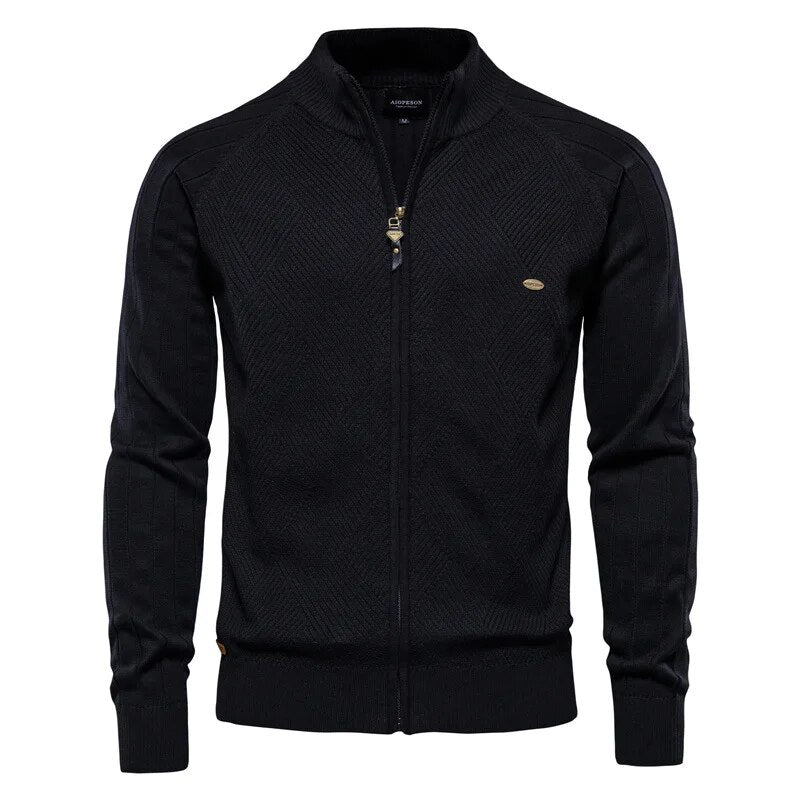 Arkon Gentlemen's Knit Zip Cardigan
