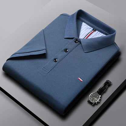Polo haut de gamme en maille gaufrée Edgar Degas Arkon