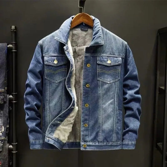 Arkon Napoli Fleece-Lined Denim Jacket