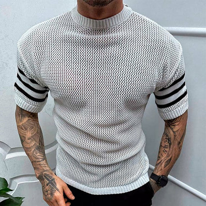 Chemise tricotée couture pour homme Arkon