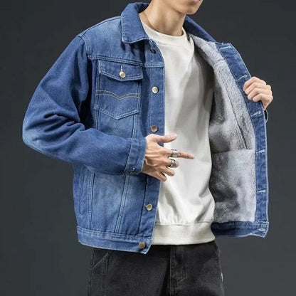 Arkon Napoli Fleece-Lined Denim Jacket