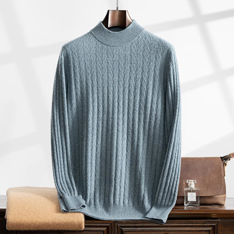 Arkon Apollo Cashmere Mock Turtleneck Sweater