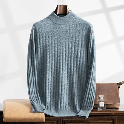 Arkon Apollo Cashmere Mock Turtleneck Sweater