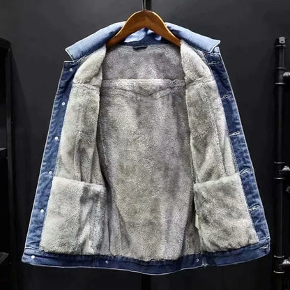 Arkon Napoli Fleece-Lined Denim Jacket