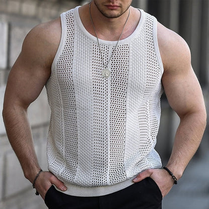 Arkon Rocco Muška pletena majica bez rukava
