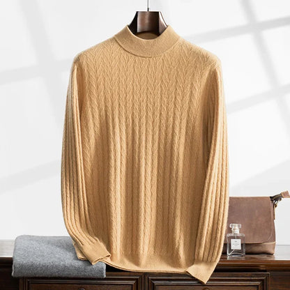 Arkon Apollo Cashmere Mock Turtleneck Sweater