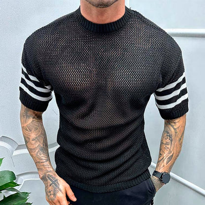 Chemise tricotée couture pour homme Arkon