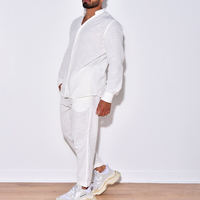 Arkon Paris Men's Linen Set