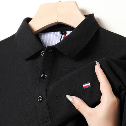Polo haut de gamme en maille gaufrée Edgar Degas Arkon