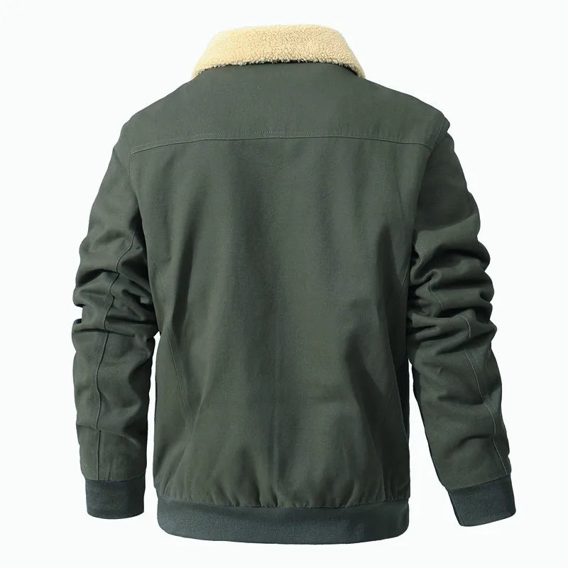 Arkon Giorgio Martin fleecevuorillinen bomber-takki