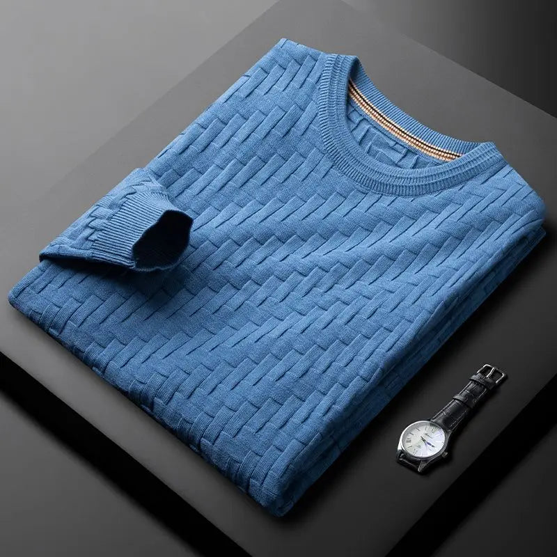 Arkon Raffaello premium-vaffelstrikpullover