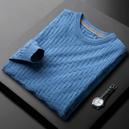 Arkon Raffaello premium-vaffelstrikpullover