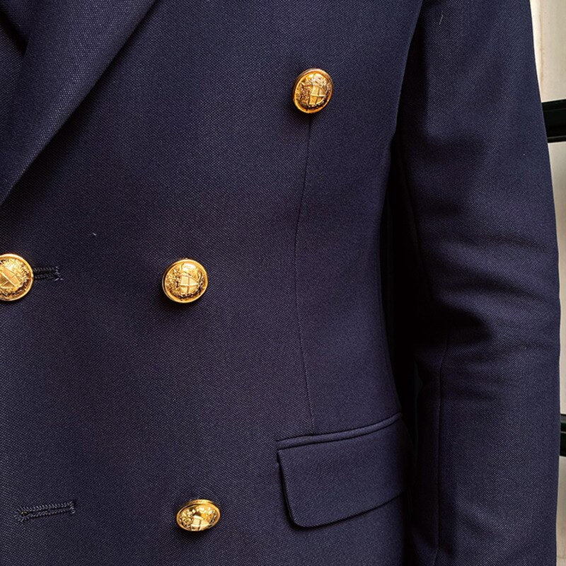 Blazer élégant de style britannique pour homme Arkon York