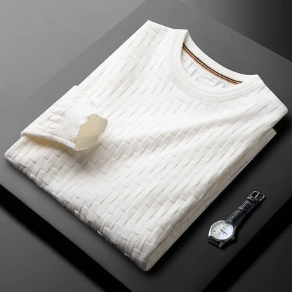 Arkon Raffaello premium-vaffelstrikpullover