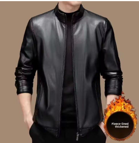 Arkon Men's Stylish Leather Jacket