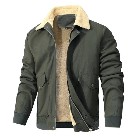 Arkon Giorgio Martin Fleece-lined Bomber Jacket
