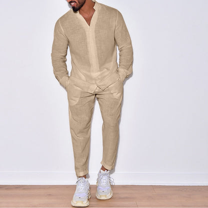 Arkon Paris Men's Linen Set