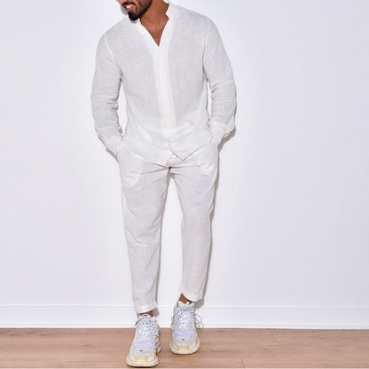 Arkon Paris Men's Linen Set