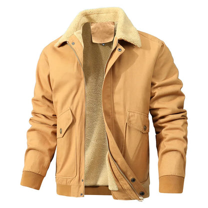 Arkon Giorgio Martin fleecevuorillinen bomber-takki
