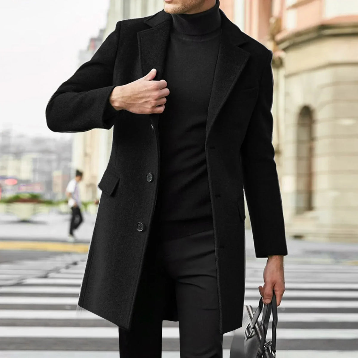 Arkon Landelle Torino trijų eilių sagų paltas