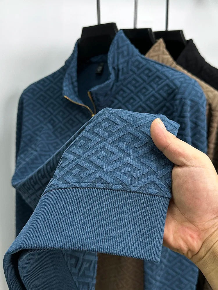 Arkon Paolo Uccello Kašmírový pulóver na zips