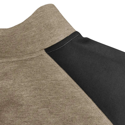 Camisola de homem Arkon com blocos de cor e fecho de um quarto