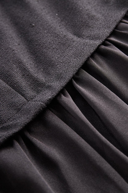 Ensemble Zafren avec gilet à boutons nacrés et jupe