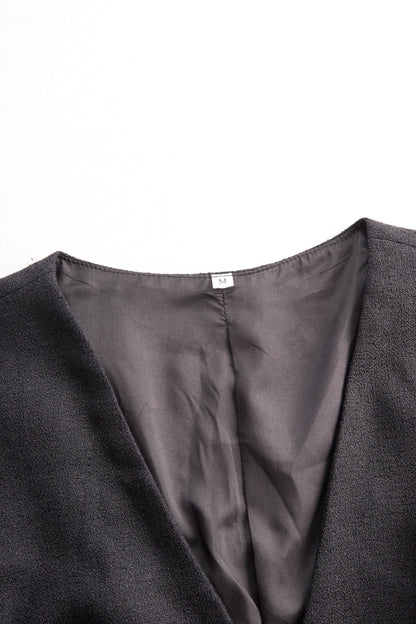Ensemble Zafren avec gilet à boutons nacrés et jupe