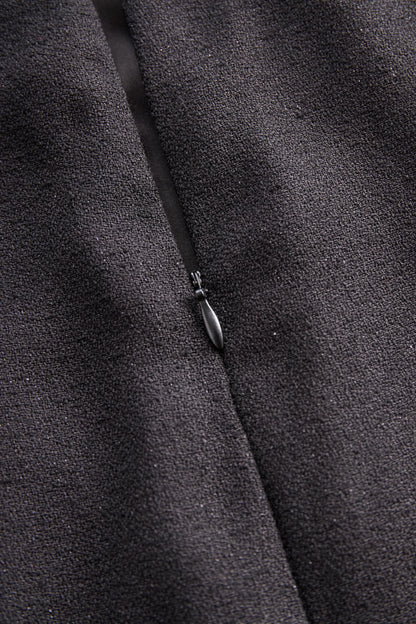 Ensemble Zafren avec gilet à boutons nacrés et jupe