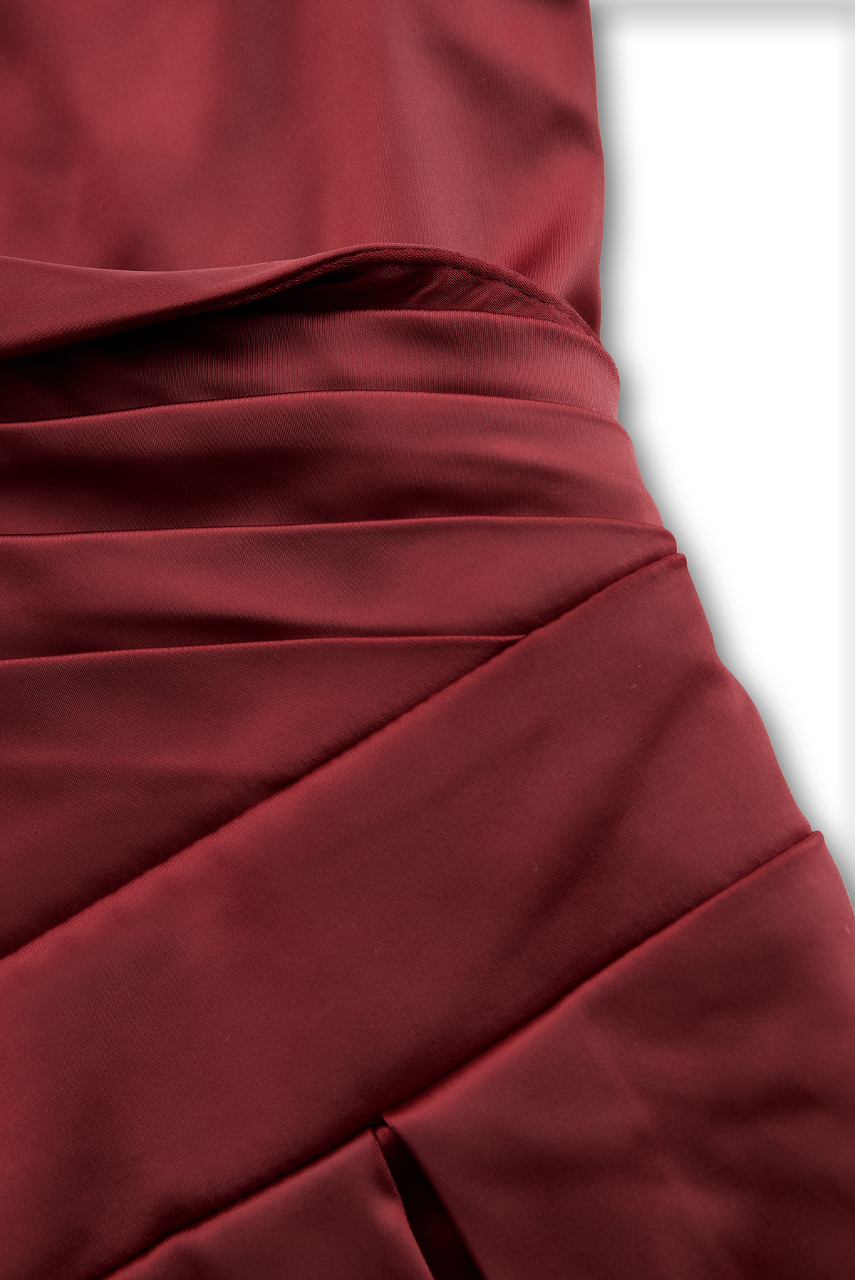 Zafren Satin Shawl Collar Midi Dress